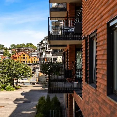 Lägenhet Modern Flat In The Center Tønsberg